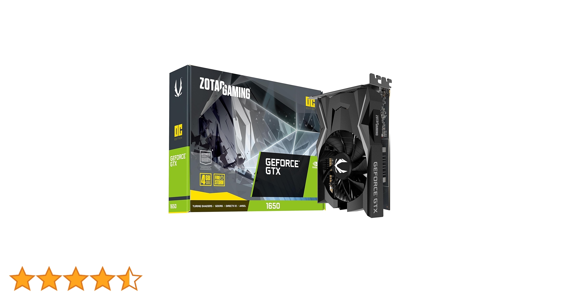 Amazon | ZOTAC GeForce GTX 1650 OC グラフィックスボード ZT-T16520F